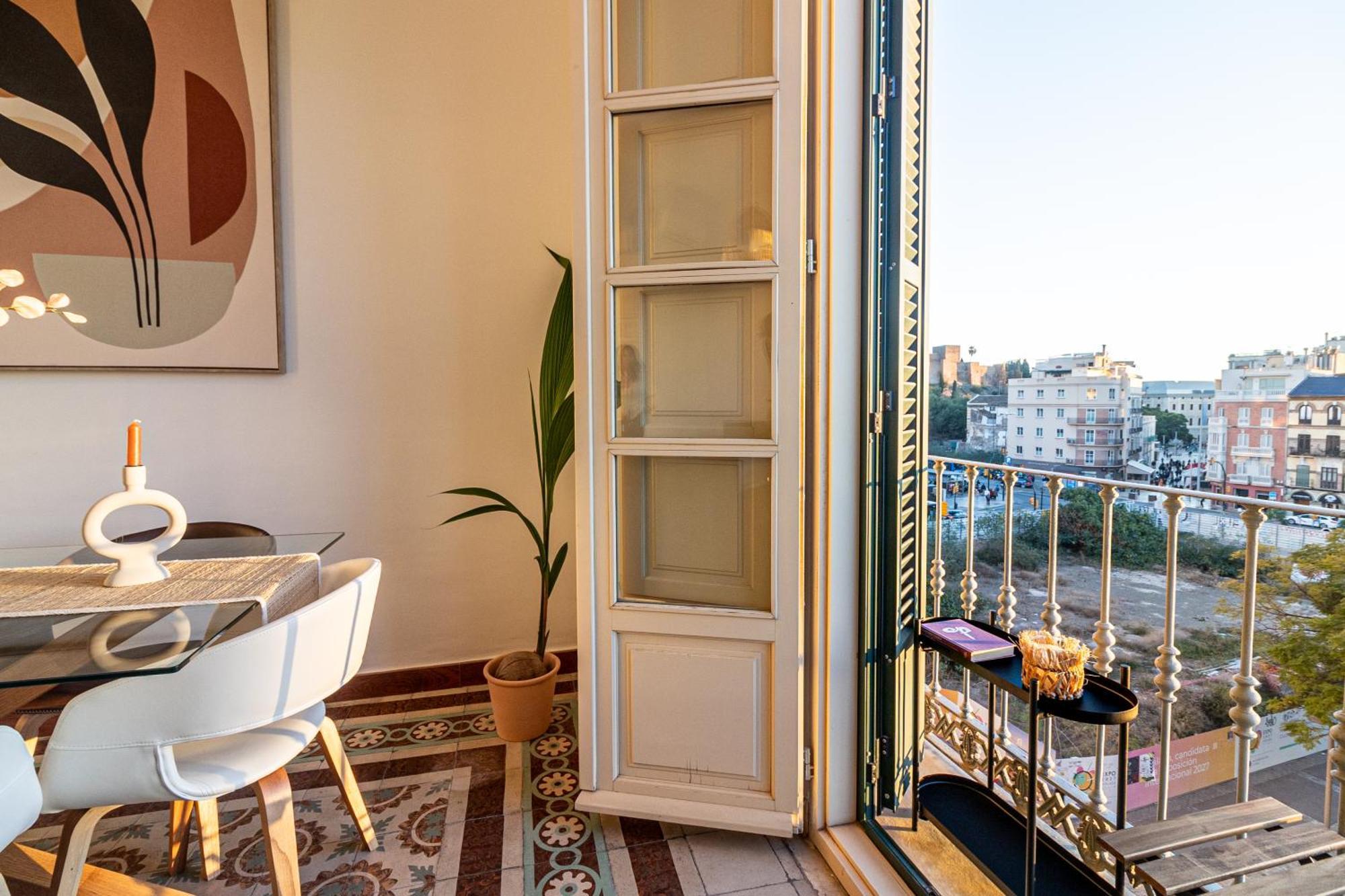 Malaga Center Flat Balcony At Picasso'S Home Ngoại thất bức ảnh