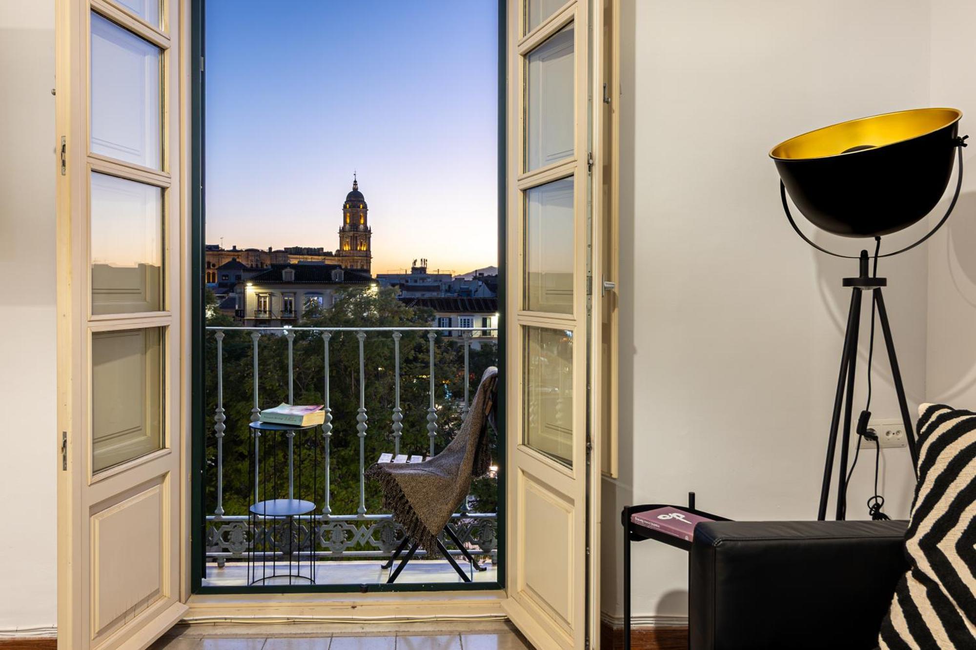 Malaga Center Flat Balcony At Picasso'S Home Ngoại thất bức ảnh